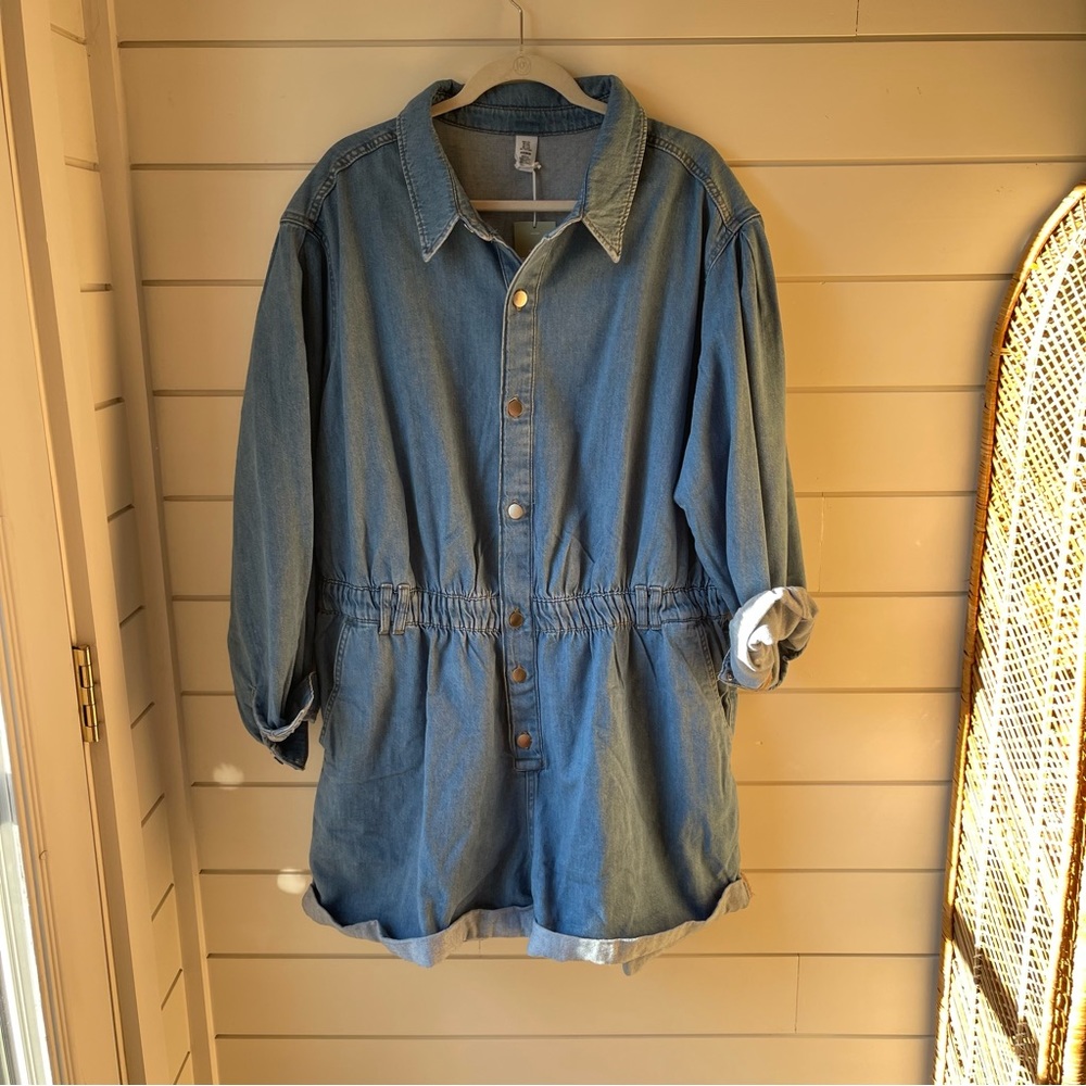 H&M Denim Romper